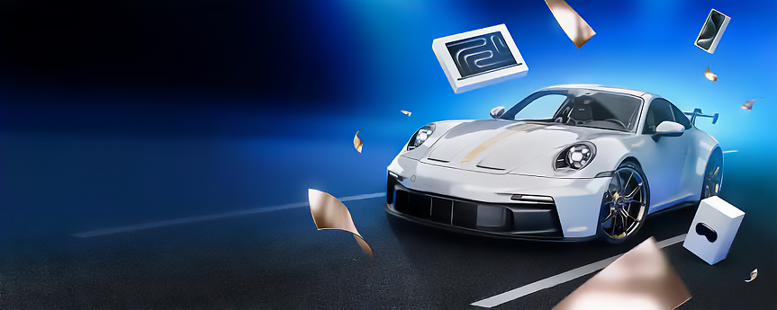 Дарим Porsche GT3 и 51 приз от Apple в новом розыгрыше 1win Lucky Drive